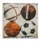 Stupell Industries Rustic Sports Balls Wall Plaque Art Design by Lazar Studio